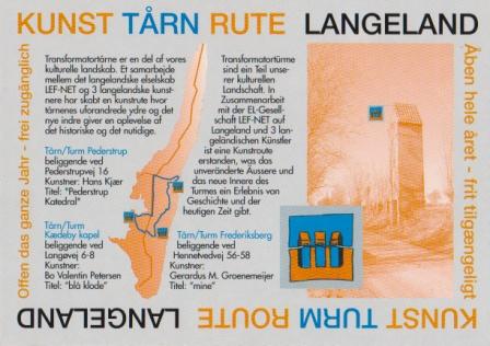 Kunst Taarn Rute Langeland 2003